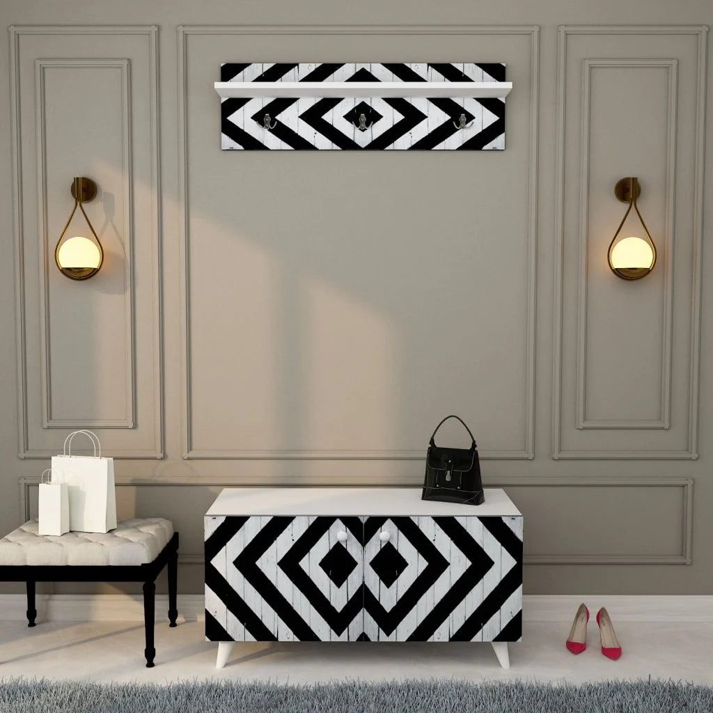 Trend Baskılı Özel Tasarım Dolap 100*65*40 cm