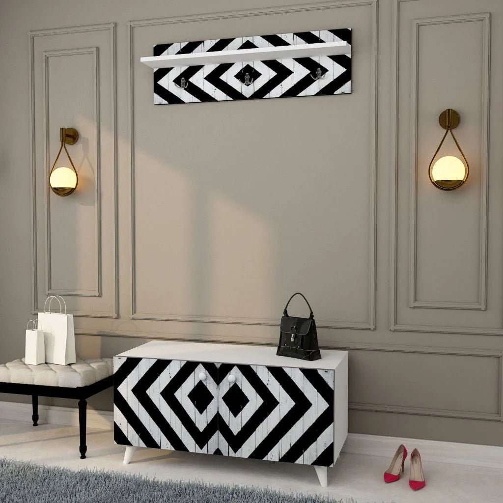 Trend Baskılı Özel Tasarım Dolap 100*65*40 cm